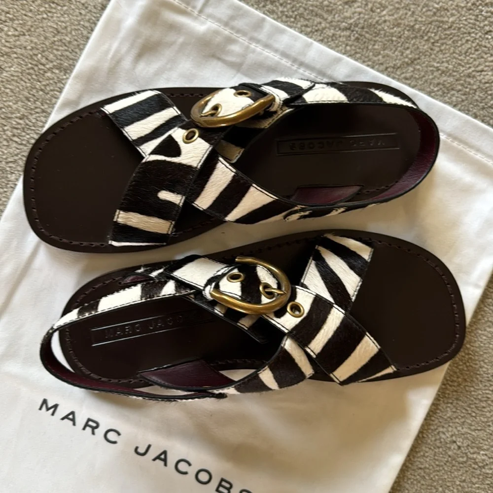 New Marc Jacobs Slingback Sandal / Size 40 - Picture 4 of 9